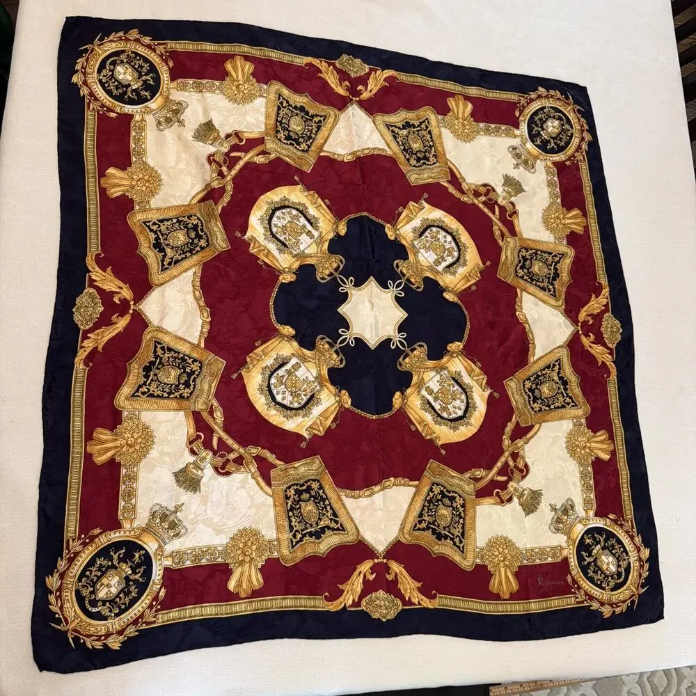 Vintage Vismara Milano Silk Scarf, 32